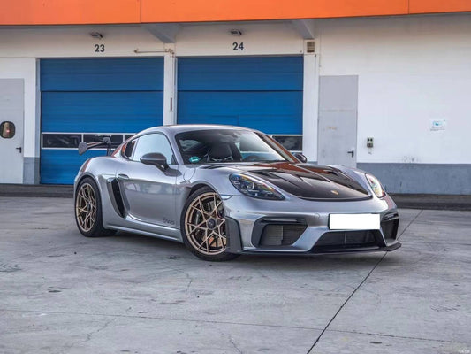 Porsche 718 Cayman 2016-2021 GT4 STYLE BODYKIT + EXHAUST TIPS