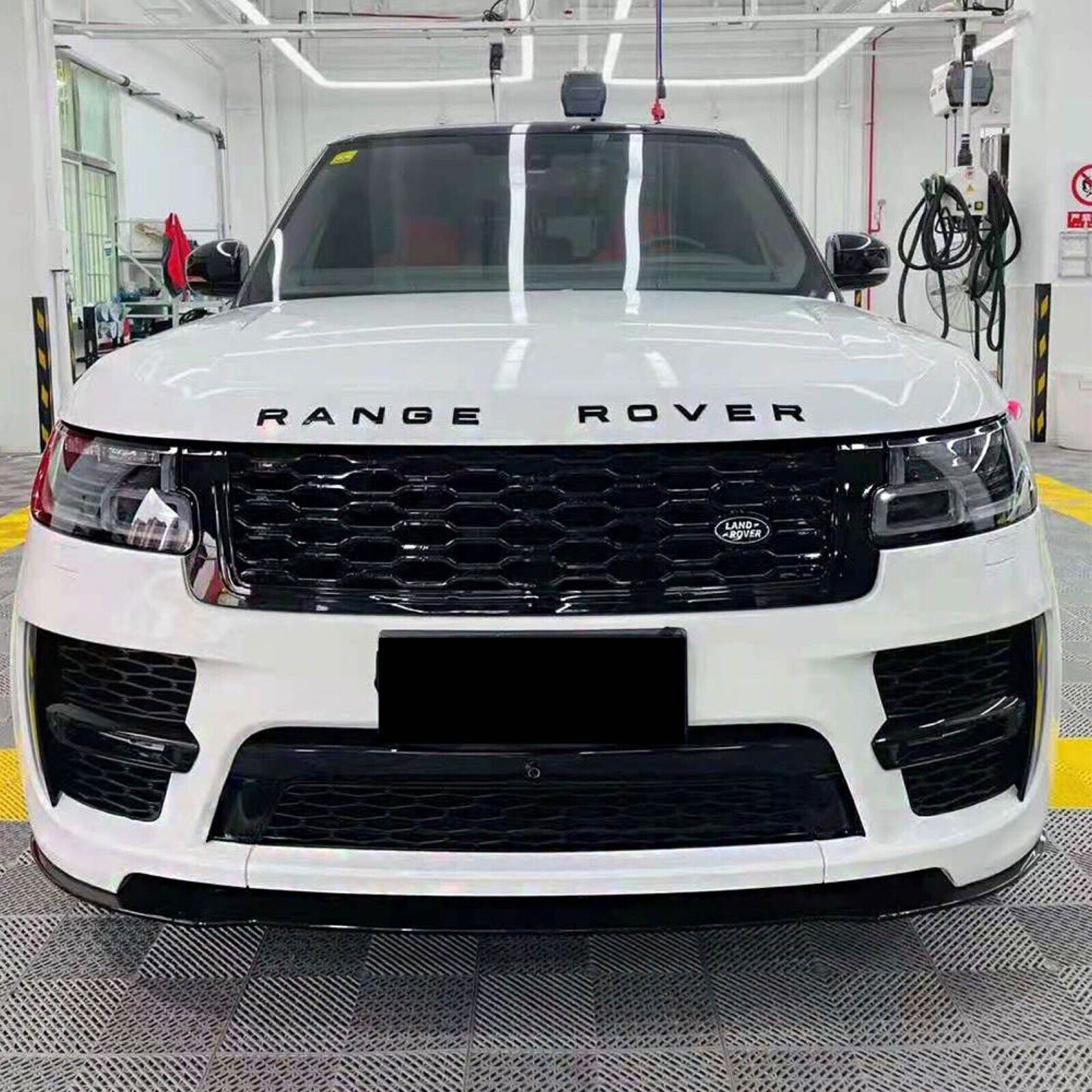 Range Rover L405 Svr 2016 Range Rover Vogue L405 2013-2017 SVR SVO full facelift bodykit + light ...