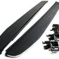 Black and Chrome Running Boards, Side Steps - L494 L405