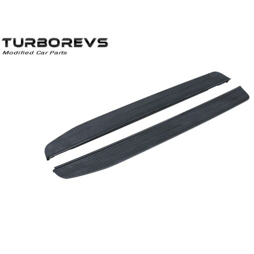 Black and Chrome Running Boards, Side Steps - L494 L405