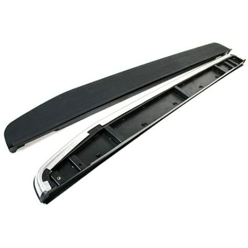 Black and Chrome Running Boards, Side Steps - L494 L405